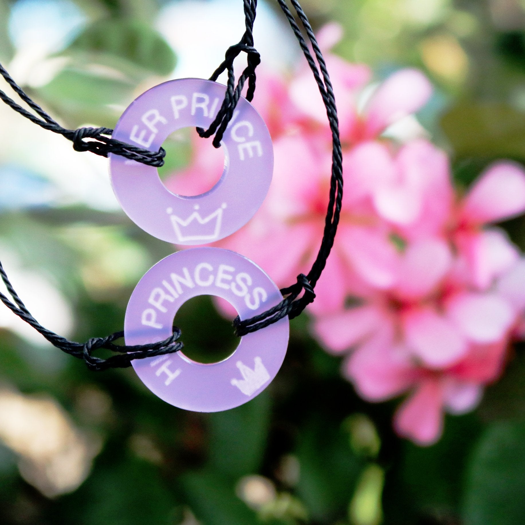Custom Relationship Bracelets (2 bracelets) - Life Token