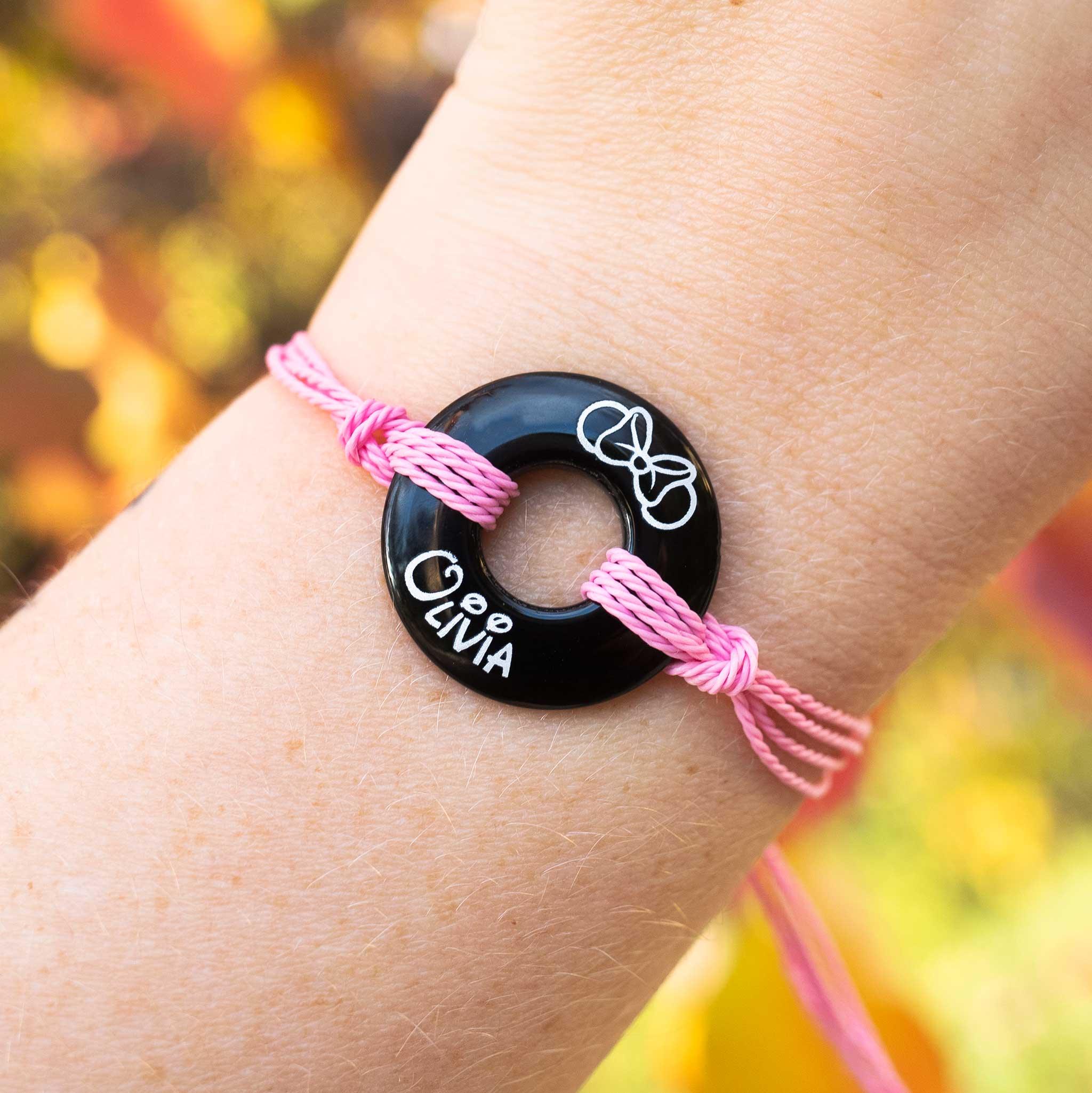 Custom Minnie and Mickey Name Bracelet - Life Token