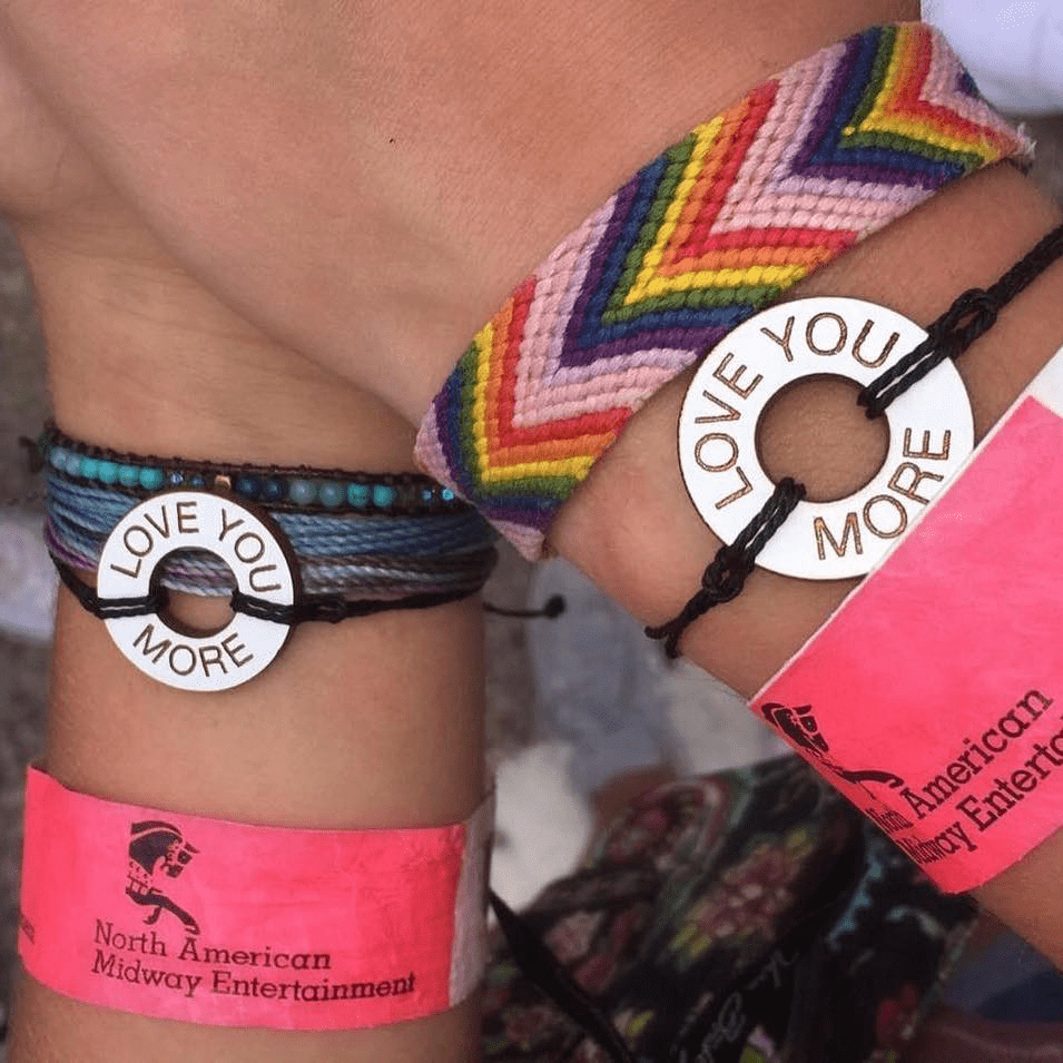 Custom Relationship Bracelets (2 bracelets) - Life Token