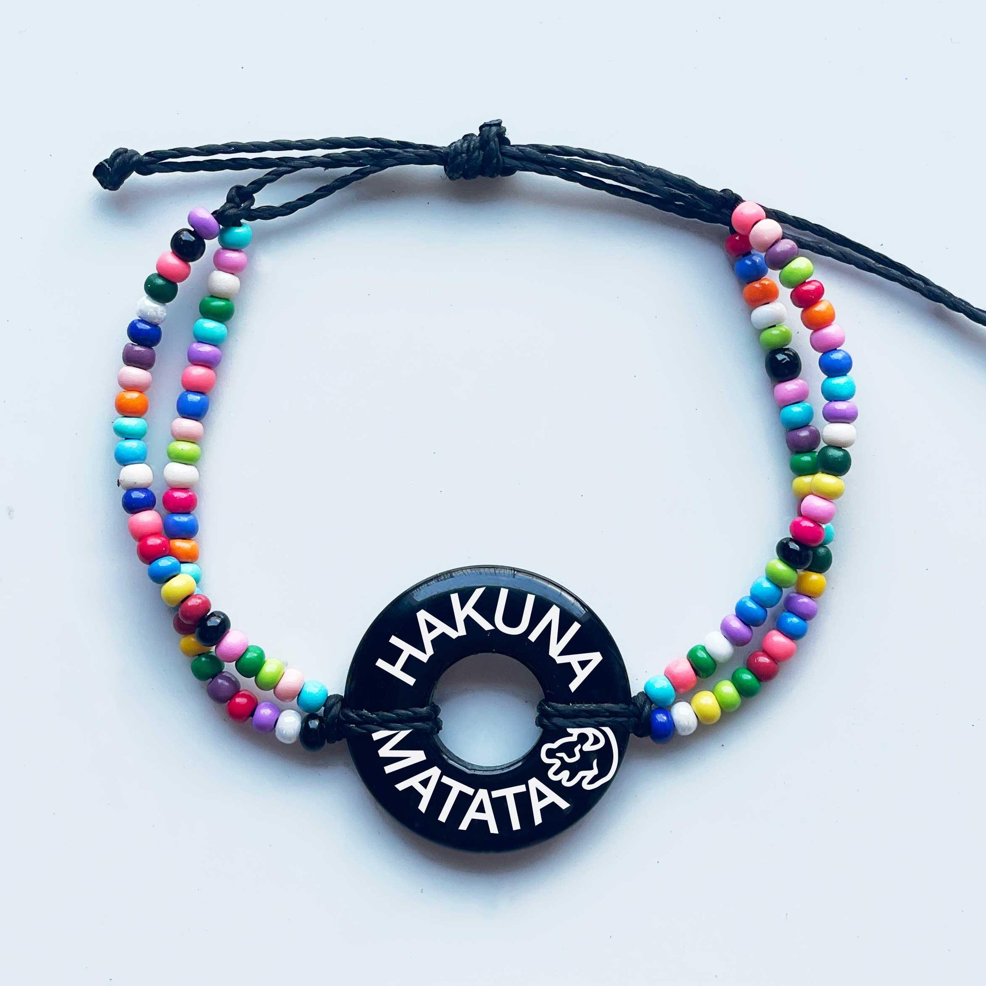 Custom Beaded Token Bracelet - Life Token
