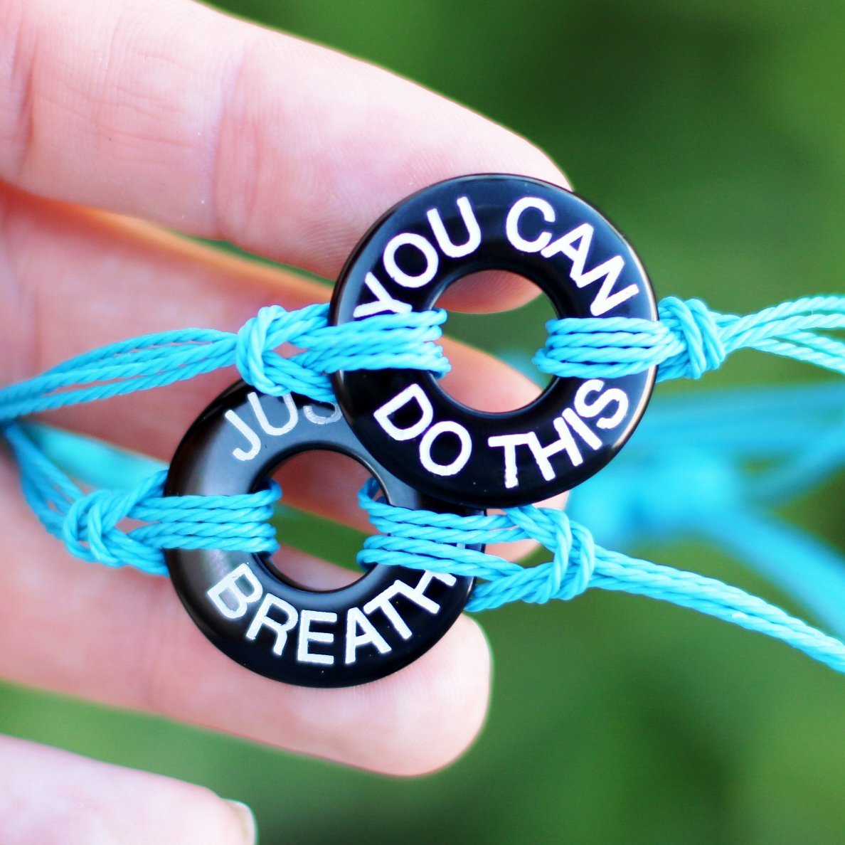 Custom Stone Bracelet 2 Pack - Life Token