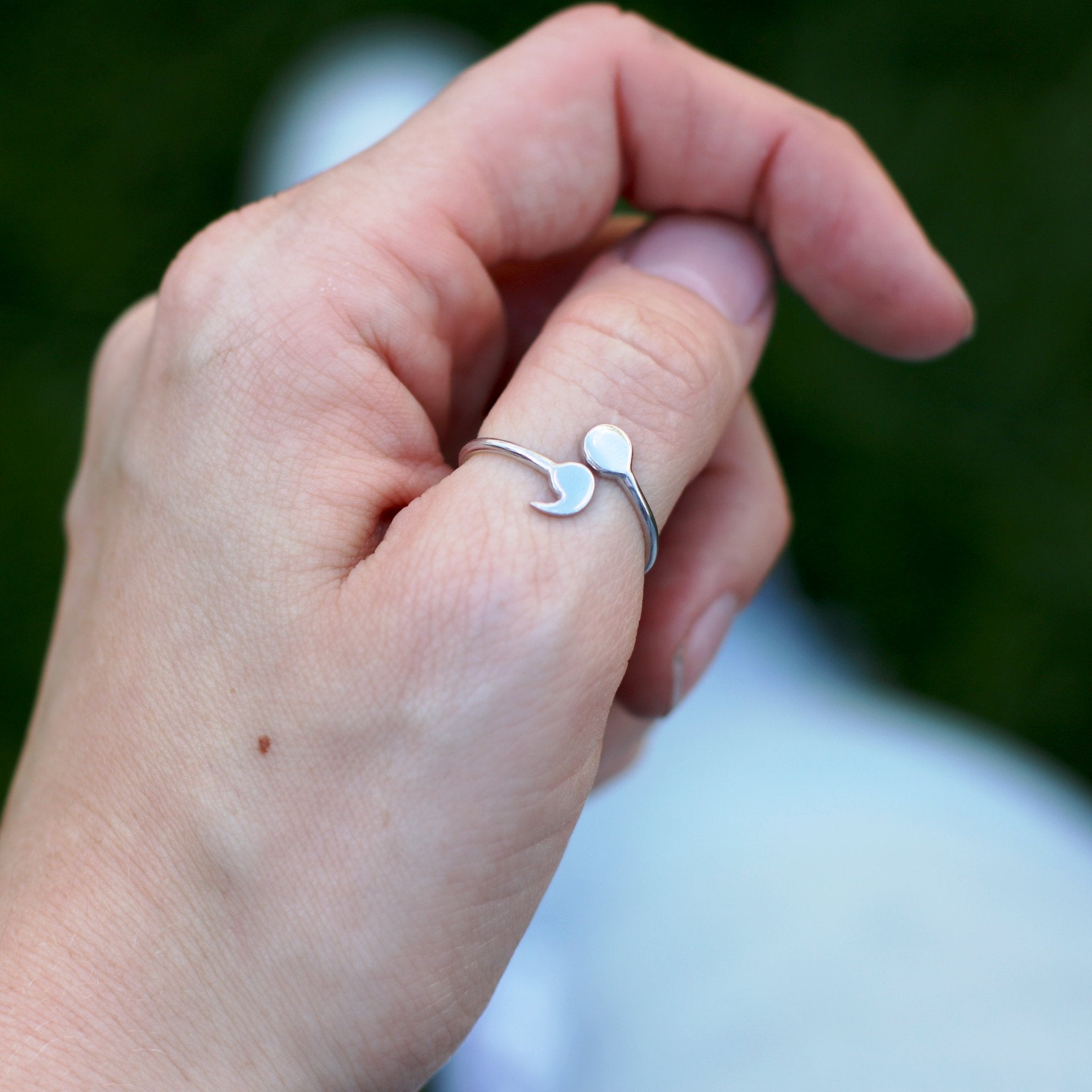 Semicolon Ring - Life Token