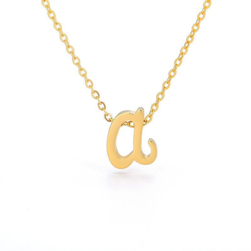 Dainty Initial Necklace - Life Token
