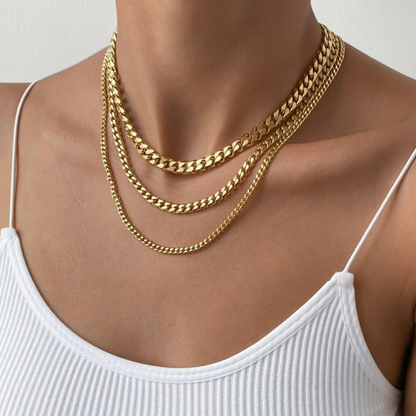 Golden Girl Necklace Set - Life Token