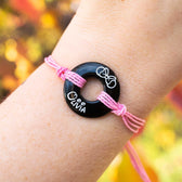 Custom Minnie and Mickey Name Bracelet - Life Token