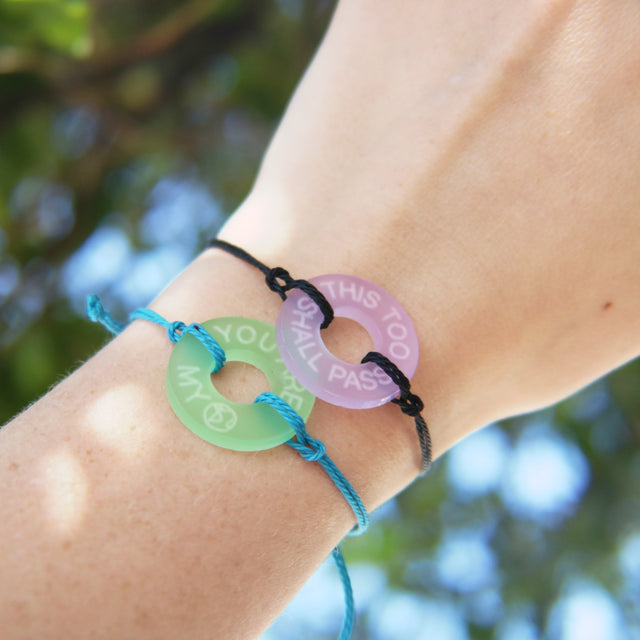 Custom Relationship Bracelets (2 bracelets) - Life Token