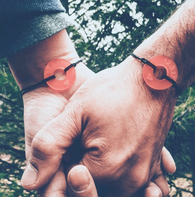 Custom Relationship Bracelets (2 bracelets) - Life Token